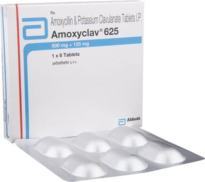 Uxiclav 625mg Strip Of 10 Tablets