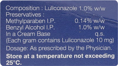 Lunabet 1% Tube Of 30gm Cream