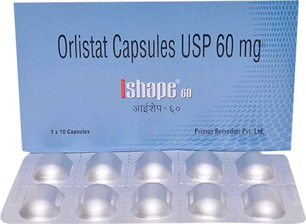Ishape 60mg Strip Of 10 Capsules