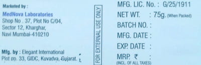 Benzoact 2.5% Medicated Box Of 75gm Soap