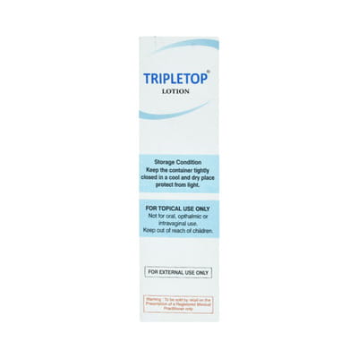 Tripletop Bottle Of 100ml Lotion