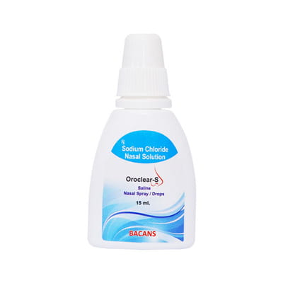Oroclear S Bottle Of 15ml Nasal Drops