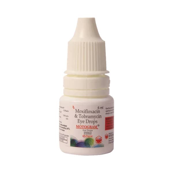 Motogram Bottle Of 5ml Eye Drops