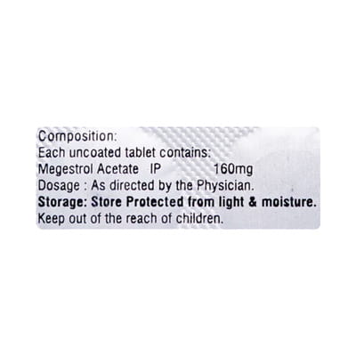 Megacet 160mg Strip Of 10 Tablets