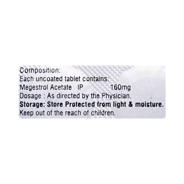 Megacet 160mg Strip Of 10 Tablets