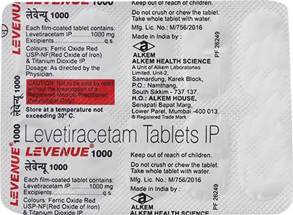 Levenue 1000mg Strip Of 10 Tablets