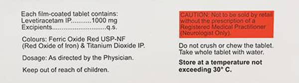 Levenue 1000mg Strip Of 10 Tablets