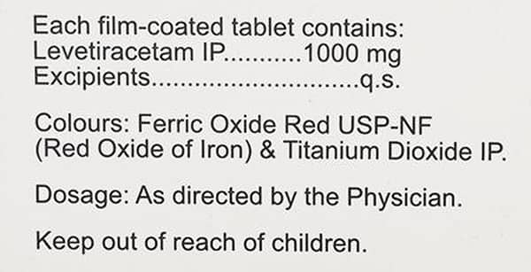 Levenue 1000mg Strip Of 10 Tablets