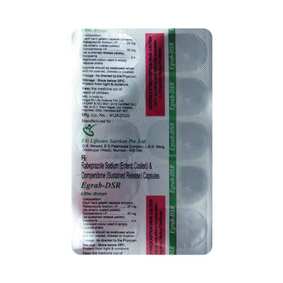 Egrab Dsr Strip Of 10 Capsules