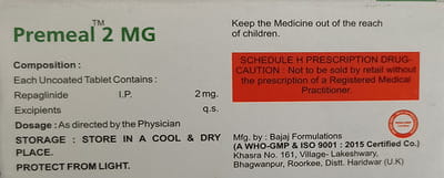 Premeal 2mg Strip Of 10 Tablets