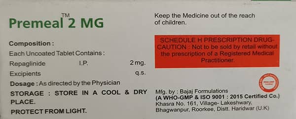 Premeal 2mg Strip Of 10 Tablets
