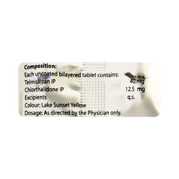 Telmiget Ct 40mg Strip Of 10 Tablets