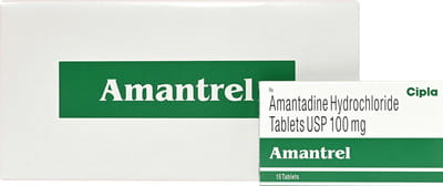 Amantrel 100mg Strip Of 15 Tablets