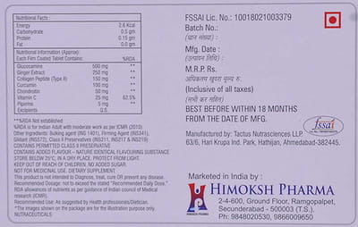 Osteoarth 2g Strip Of 10 Tablets