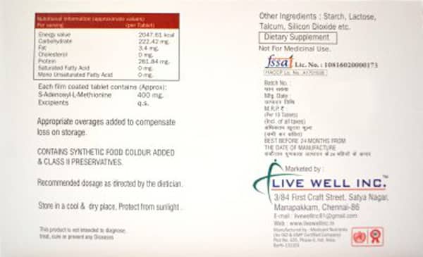 Adenowell 400mg Strip Of 10 Tablets