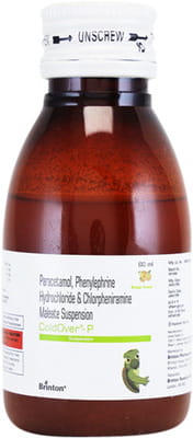 Coldover P Orange Flavour Bottle Of 60ml Suspension