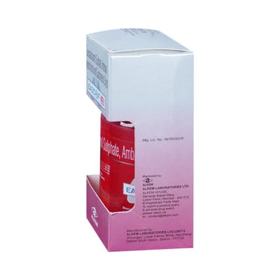 Eascof Ls Strawberry Raspberry Menthol Flavour Sugar Free Bottle Of 100ml Syrup