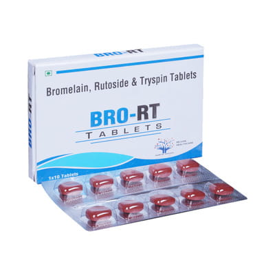 Bro Rt Strip Of 10 Tablets