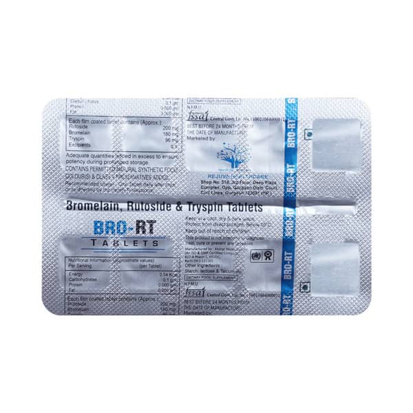 Bro Rt Strip Of 10 Tablets