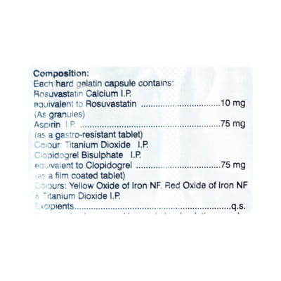 Rosupack Gold Strip Of 10 Capsules