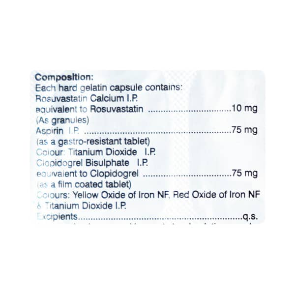 Rosupack Gold Strip Of 10 Capsules