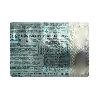 Lupins Nu Corcal D 400iu Strip Of 10 Tablets