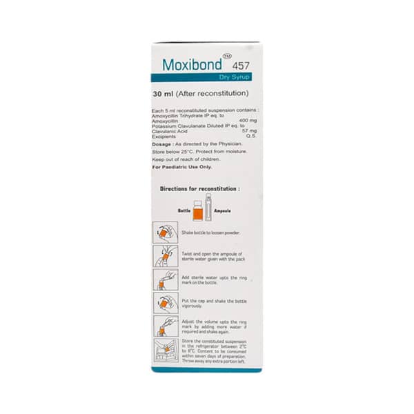 Moxibond 457Mg Mango Flavour Bottle Of 30Ml Syrup