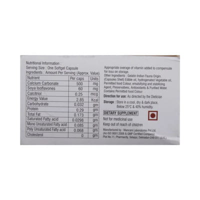 Radcal Iso Strip Of 10 Capsules