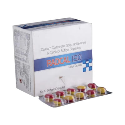 Radcal Iso Strip Of 10 Capsules