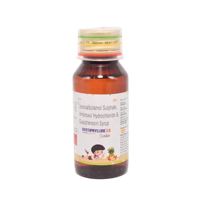 Ventiphylline Ls Junior Bottle Of 60ml Syrup