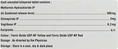 Veribo Gm 2mg Strip Of 15 Tablets