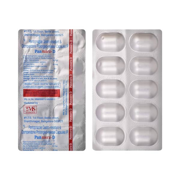 Panmerz D Strip Of 10 Capsules