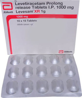 Levesam Xr 1gm Strip Of 15 Tablets
