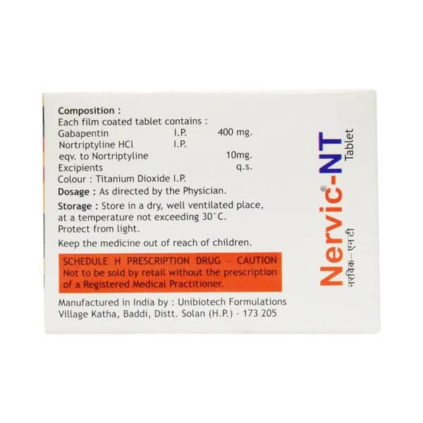 Nervic Nt Strip Of 10 Tablets