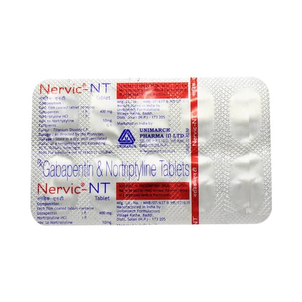 Nervic Nt Strip Of 10 Tablets