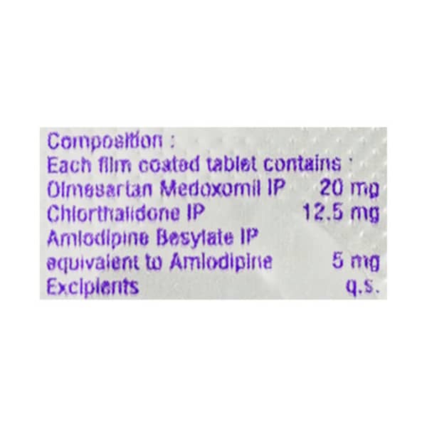 Olbet Trio 20Mg Strip Of 10 Tablets