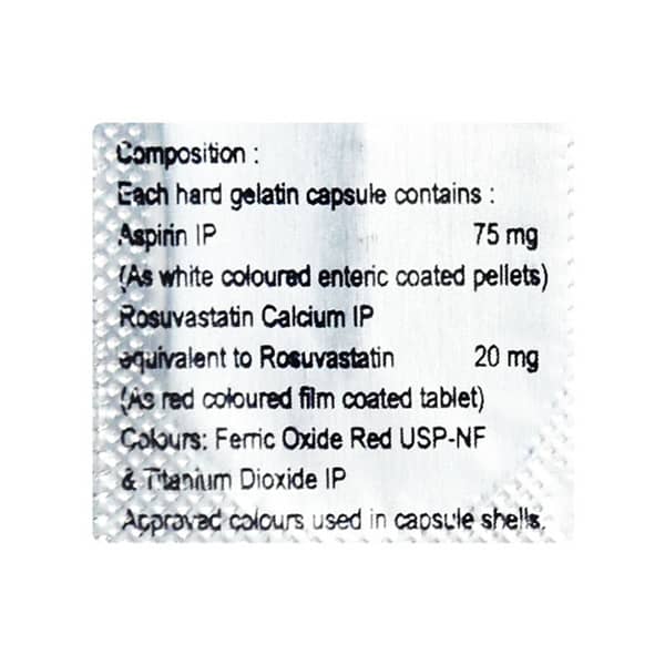 Rosurica As 20Mg Strip Of 10 Capsules