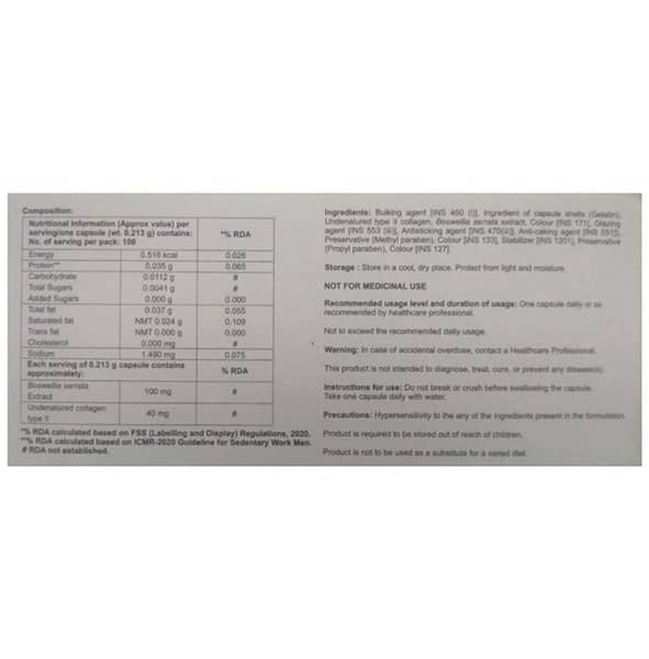 Rejulox Od Strip Of 10 Capsules