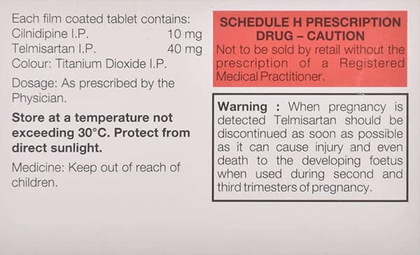 Telpres Ln 40mg Strip Of 10 Tablets