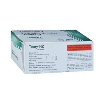 Temy Hz Strip Of 10 Tablets