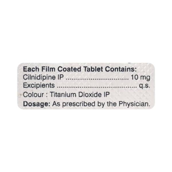 Cilniblu 10mg Strip Of 15 Tablets