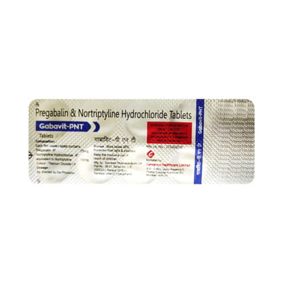 Gabavit Pnt Strip Of 10 Tablets