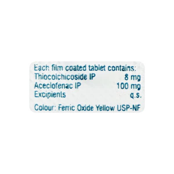 Gudgesic Th 8mg Strip Of 10 Tablets
