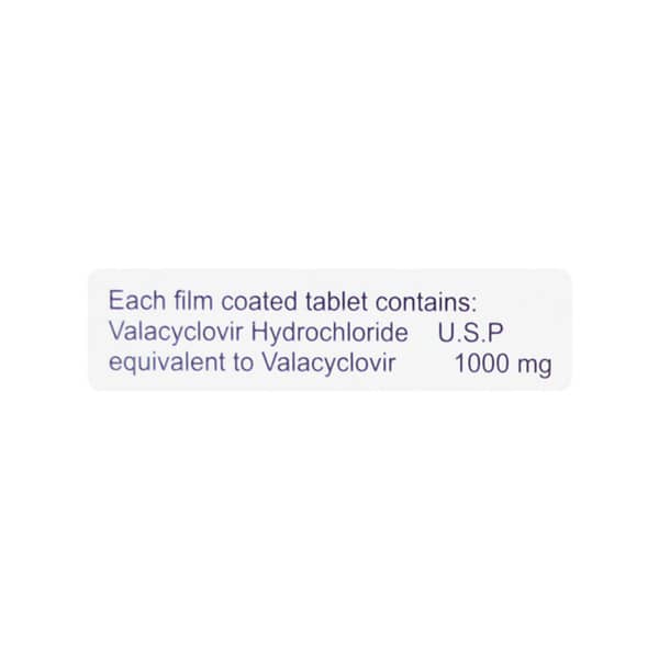 Valkon 1000Mg Strip Of 3 Tablets