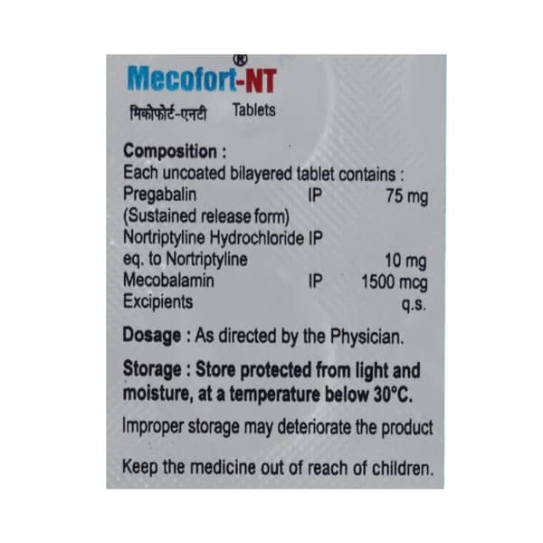 Mecofort Nt Strip Of 10 Tablets