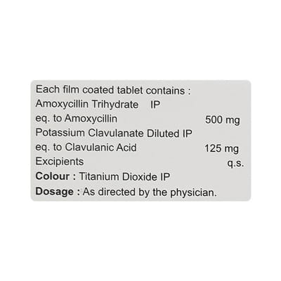Moca 625mg Strip Of 10 Tablets