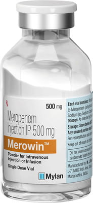 Merowin 500mg Dry Vial Of 1 Powder For Injection