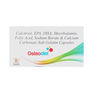 Osteodiet Strip Of 10 Capsules