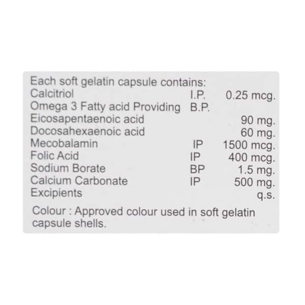 Osteodiet Strip Of 10 Capsules