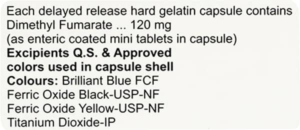 Ms 120mg Strip Of 14 Capsules